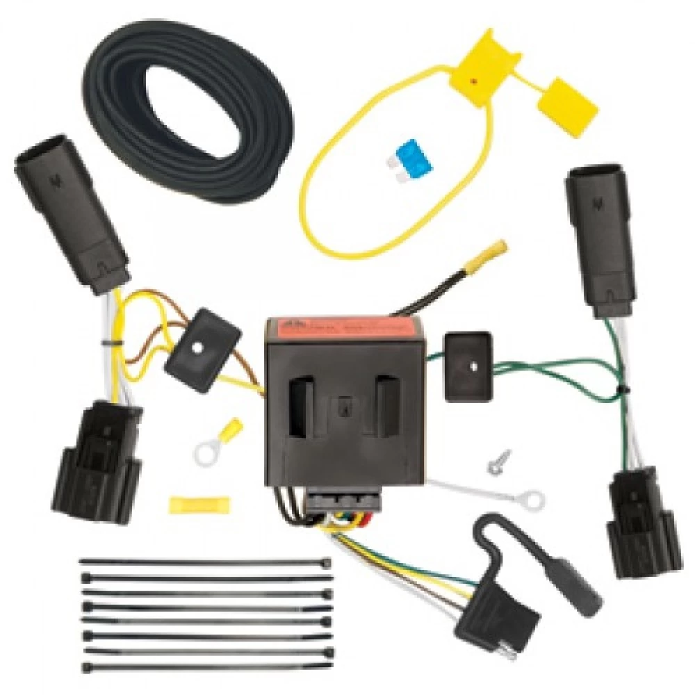 Tow Package For 11-15 Lincoln MKX Trailer Hitch w/ Wiring 2" Drop Mount 2" Ball 2" Receiver 