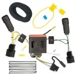 Trailer Wiring and Bracket w/ Light Tester For 11-15 Lincoln MKX Plug & Play 4-Flat Harness