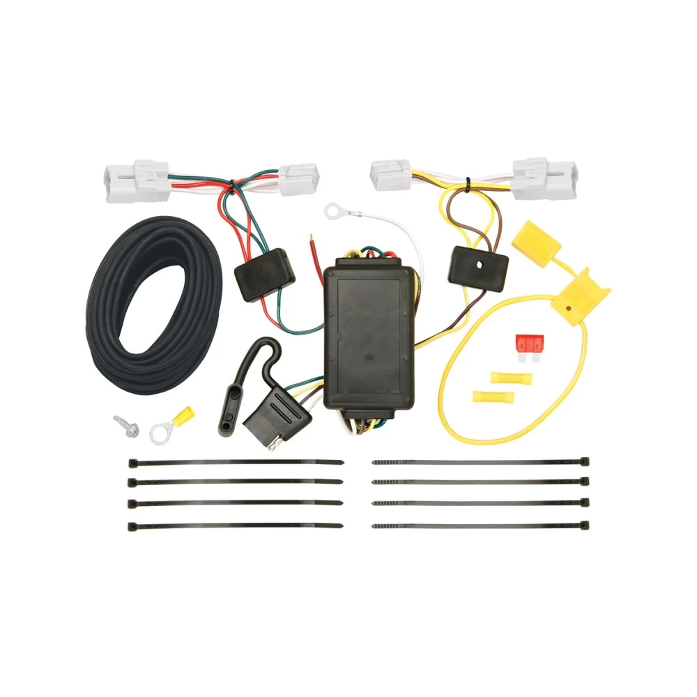 Trailer Hitch 7 Way RV Wiring Kit For 10-12 Hyundai Genesis Coupe Plug Prong Pin Brake Control Ready