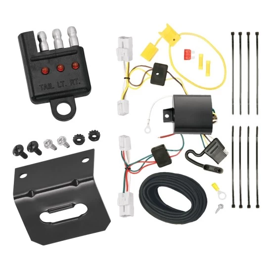 Plug and Play T-One Wiring Harness Connector 4-Flat Mounting Bracket 4-Flat Car End Tester w/ LED Display 118522 118144 20114 Tekonsha Trailer Wiring and Bracket Light Tester 10-12 Hyundai Genesis 2 Dr. Coupe Plug Play 4-Flat Harness 10 11 12 2010 2011 20 Trailer Wiring and Bracket w/ Light Tester For 10-12 Hyundai Genesis 2 Dr. Coupe Plug & Play 4-Flat Harness
