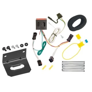 Plug and Play T-One Wiring Harness Connector 4-Flat Mounting Bracket Installation Instructions 118524 118144 Tekonsha Trailer Wiring and Bracket 02-07 Jeep Liberty Plug Play 4-Flat Harness 02 03 04 05 06 07 2002 2003 2004 2005 2006 2007 Trailer Wiring and Bracket For 02-07 Jeep Liberty Plug & Play 4-Flat Harness