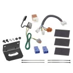 Trailer Wiring and Bracket For 05-26 Nissan Frontier 05-15 Xterra 09-12 Suzuki Equator Plug & Play 4-Flat Harness