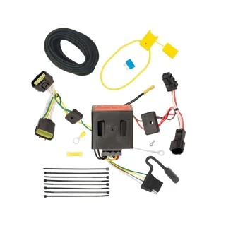 Trailer Wiring and Bracket w/ Light Tester For 11-16 KIA Sportage Plug & Play 4-Flat Harness