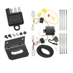 Trailer Wiring and Bracket w/ Light Tester For 11-15 Hyundai Elantra Sedan 2016 Except Limited 13-14 Coupe Plug & Play 4-Flat Harness