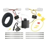 Trailer Wiring and Bracket For 11-15 Hyundai Elantra Sedan 2016 Except Limited 13-14 Coupe Plug & Play 4-Flat Harness