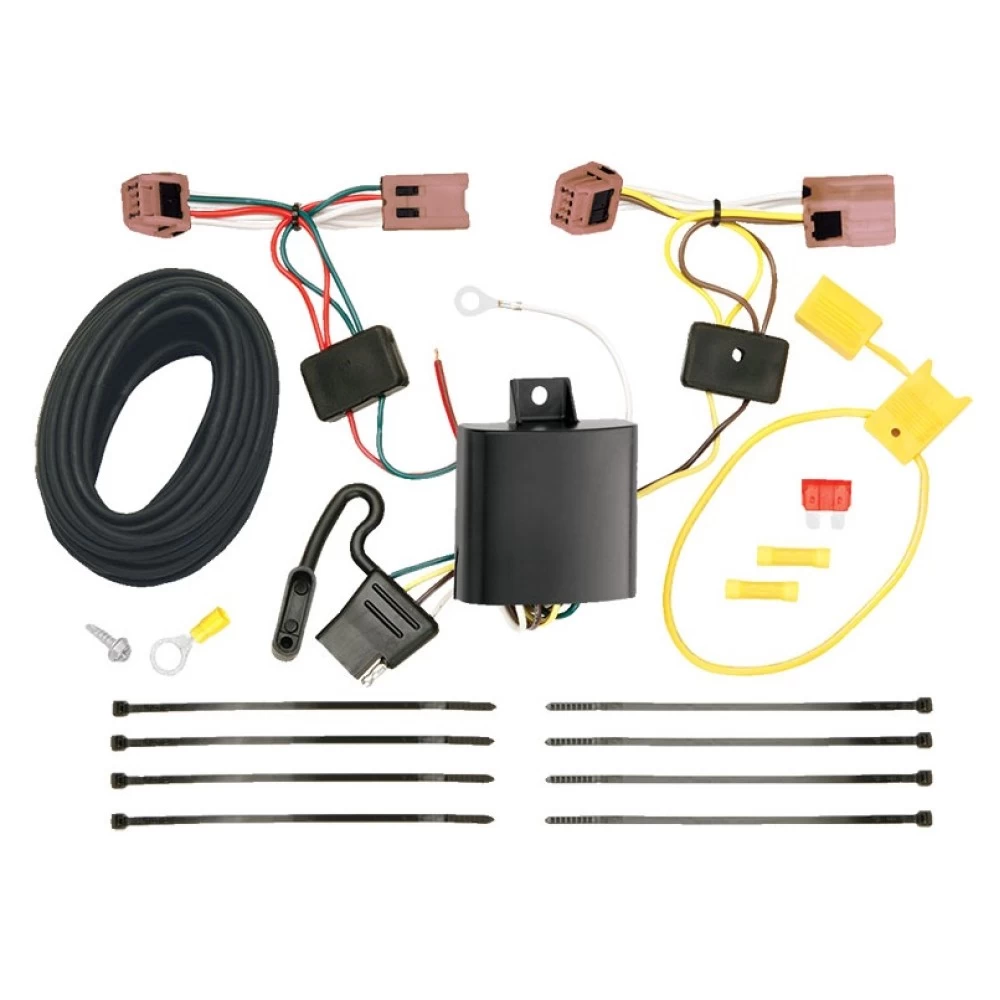 Wiring Harness (Plug & Play) Installation Instructions 118545 2007 2008 2009 2010 2011 2012 07 08 09 10 11 12 Nissan Versa 5 Door Hatchback Tekonsha Trailer Wiring Harness Trailer Hitch Wiring Harness Kit For 07-13 Nissan Versa Plug & Play