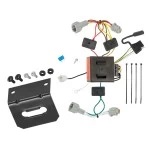 Trailer Wiring and Bracket For 11-16 Nissan Quest Plug & Play 4-Flat Harness