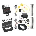 Trailer Wiring and Bracket w/ Light Tester For 12-18 Ford Focus Sedan Plug & Play 4-Flat Harness