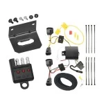 Trailer Wiring and Bracket w/ Light Tester For 12-14 Ford Focus Hatchback Except ST Plug & Play 4-Flat Harness