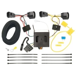 Trailer Hitch Wiring Harness Kit For 07-12 Dodge Nitro 08-12 Jeep Liberty Plug & Play