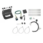 Trailer Wiring and Bracket For 12-15 Honda Pilot Plug & Play 4-Flat Harness