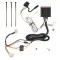 Trailer Tow Hitch For 12-16 Honda CR-V All Models Class 2 Complete Package w/ Wiring Draw Bar Kit and 2" Ball
