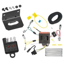 Trailer Wiring and Bracket w/ Light Tester For 13-16 Mazda CX-5 2016 Mid-Year Plug & Play 4-Flat Harness