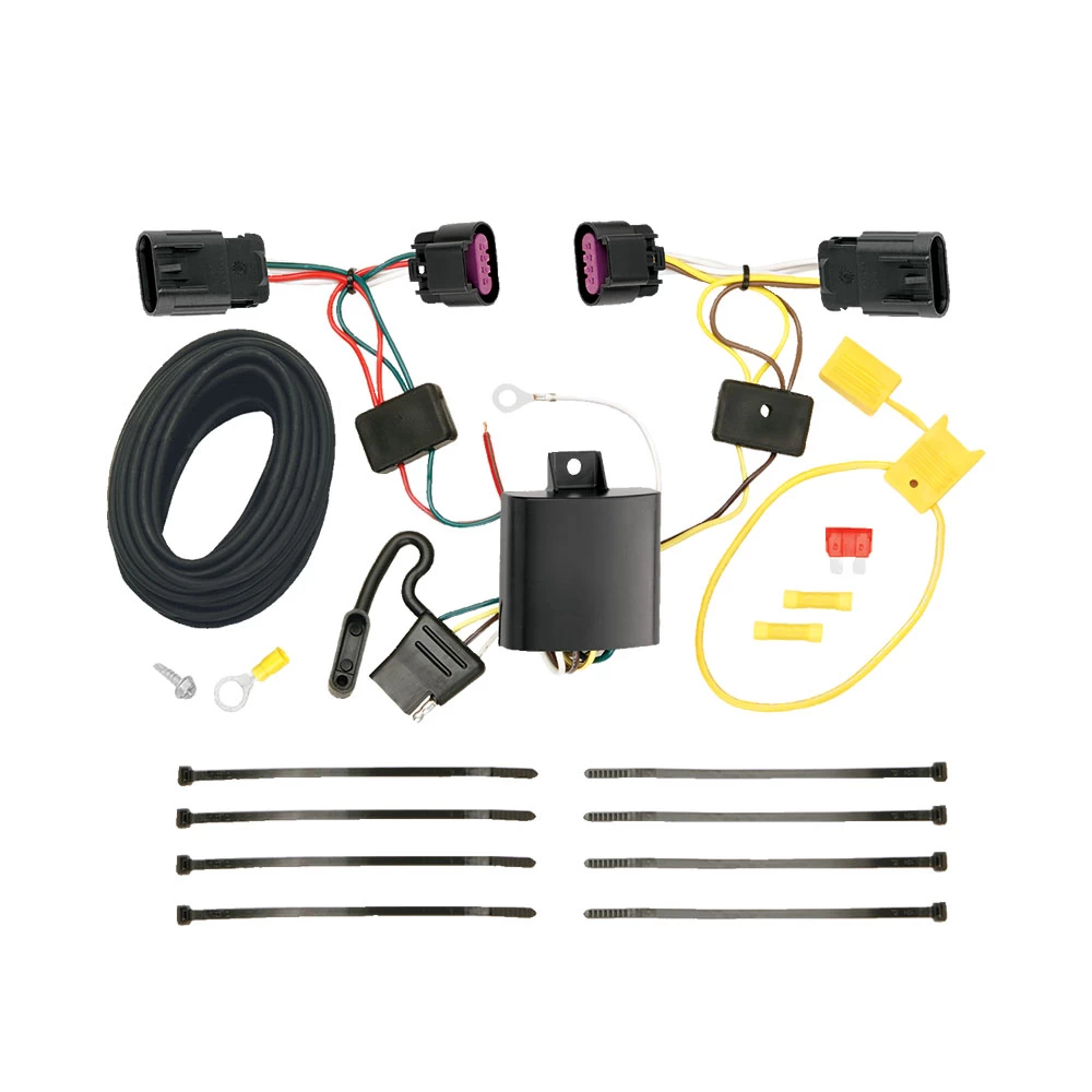Trailer Hitch Wiring Harness Kit For 12-17 Buick Verano Plug & Play