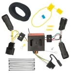 Tow Package For 13-16 Ford Escape Trailer Hitch w/ Wiring 2" Drop Mount 2" Ball 2" Receiver 
