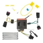 Trailer Tow Hitch For 13-16  Dodge Dart Deluxe Package Wiring 2" and 1-7/8" Ball and Lock