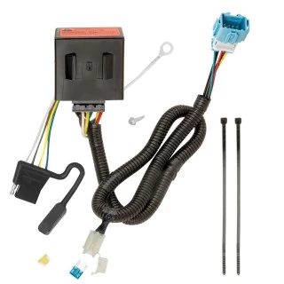 Trailer Wiring and Bracket For 13-18 Acura RDX Plug & Play 4-Flat Harness
