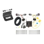 Plug and Play T-One Wiring Harness Connector 4-Flat Mounting Bracket Installation Instructions 118571 118144 Tekonsha Trailer Wiring and Bracket 13-18 Hyundai Santa Fe Plug Play 4-Flat Harness 13 14 15 16 17 18 2013 2014 2015 2016 2017 2018 Trailer Wiring and Bracket For 13-18 Hyundai Santa Fe Plug & Play 4-Flat Harness