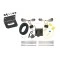 Trailer Wiring and Bracket For 13-18 Hyundai Santa Fe Sport w/o OEM Connector Plug & Play 4-Flat Harness