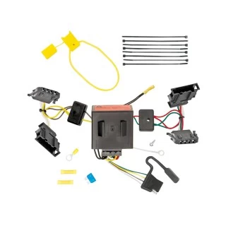 Trailer Wiring and Bracket For 06-18 VW Jetta Sedan Plug & Play 4-Flat Harness