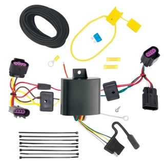118577 2012 2013 2014 12 13 14 Chrysler 200 4 Door Sedan Tekonsha Trailer Wiring Harness Trailer Wiring Harness Kit For 12-14 Chrysler 200 Dodge Avenger