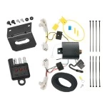 Trailer Wiring and Bracket w/ Light Tester For 13-18 Toyota RAV4 Avalon Plug & Play 4-Flat Harness