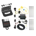 Trailer Wiring and Bracket w/ Light Tester For 14-20 KIA Sorento 4 Cyl Plug & Play 4-Flat Harness