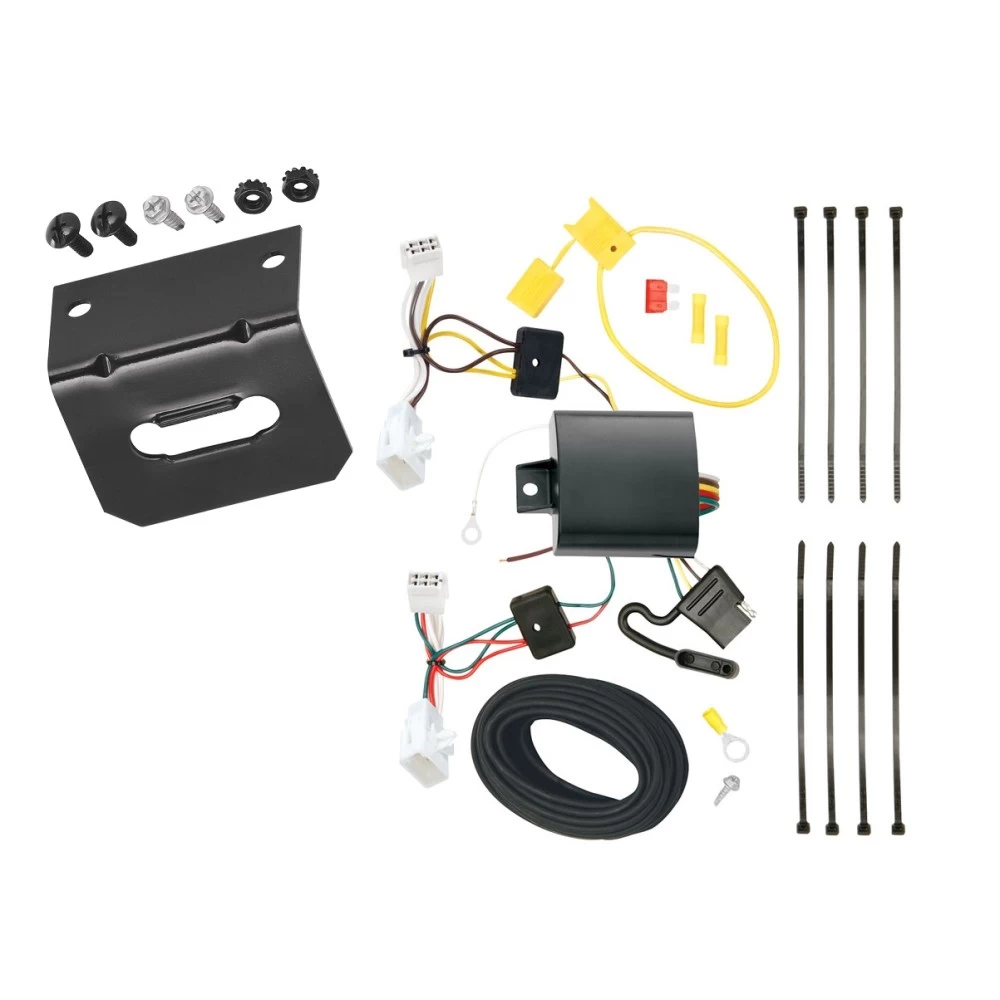 Plug and Play T-One Wiring Harness Connector 4-Flat Mounting Bracket Installation Instructions 118592 118144 Tekonsha Trailer Wiring and Bracket 13-18 Lexus ES350 13-21 ES300h Plug Play 4-Flat Harness 13 14 15 16 17 18 19 20 21 2013 2014 2015 2016 2017 20 Trailer Wiring and Bracket For 13-18 Lexus ES350 13-21 ES300h Plug & Play 4-Flat Harness