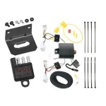Trailer Wiring and Bracket w/ Light Tester For 13-18 Lexus ES350 19-21 ES300h Plug & Play 4-Flat Harness