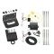 Trailer Wiring and Bracket w/ Light Tester For 13-18 Lexus ES350 19-21 ES300h Plug & Play 4-Flat Harness