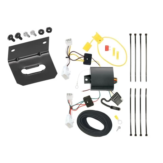 Plug and Play T-One Wiring Harness Connector 4-Flat Mounting Bracket Installation Instructions 118592 118144 Tekonsha Trailer Wiring and Bracket 13-18 Lexus ES350 13-21 ES300h Plug Play 4-Flat Harness 13 14 15 16 17 18 19 20 21 2013 2014 2015 2016 2017 20 Trailer Wiring and Bracket For 13-18 Lexus ES350 13-21 ES300h Plug & Play 4-Flat Harness