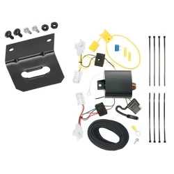 Trailer Wiring and Bracket For 09-13 INFINITI FX50 09-12 FX35 2013 FX37 4-Flat Harness Plug Play