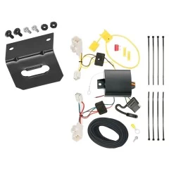 Trailer Wiring and Bracket For 14-18 KIA Forte Sedan Plug & Play 4-Flat Harness