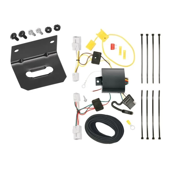 Plug and Play T-One Wiring Harness Connector 4-Flat Mounting Bracket Installation Instructions 118595 118144 Tekonsha Trailer Wiring and Bracket 12-17 Hyundai Azera Plug Play 4-Flat Harness 12 13 14 15 16 17 2012 2013 2014 2015 2016 2017 Trailer Wiring and Bracket For 12-17 Hyundai Azera Plug & Play 4-Flat Harness