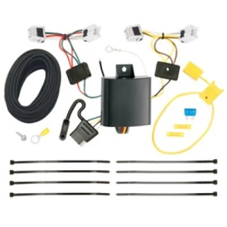 Trailer Tow Hitch For 13-21 Nissan NV200 15-18 Chevrolet City Express w/ Wiring Harness Kit