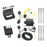 Trailer Wiring and Bracket w/ Light Tester For 14-27 Ram ProMaster 1500 2500 3500 Plug & Play 4-Flat Harness