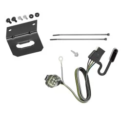 Trailer Wiring and Bracket For 12-19 Land Rover Range Rover Evoque Plug & Play 4-Flat Harness