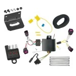 Trailer Wiring and Bracket w/ Light Tester For 12-19 Chevy Sonic Plug & Play 4-Flat Harness