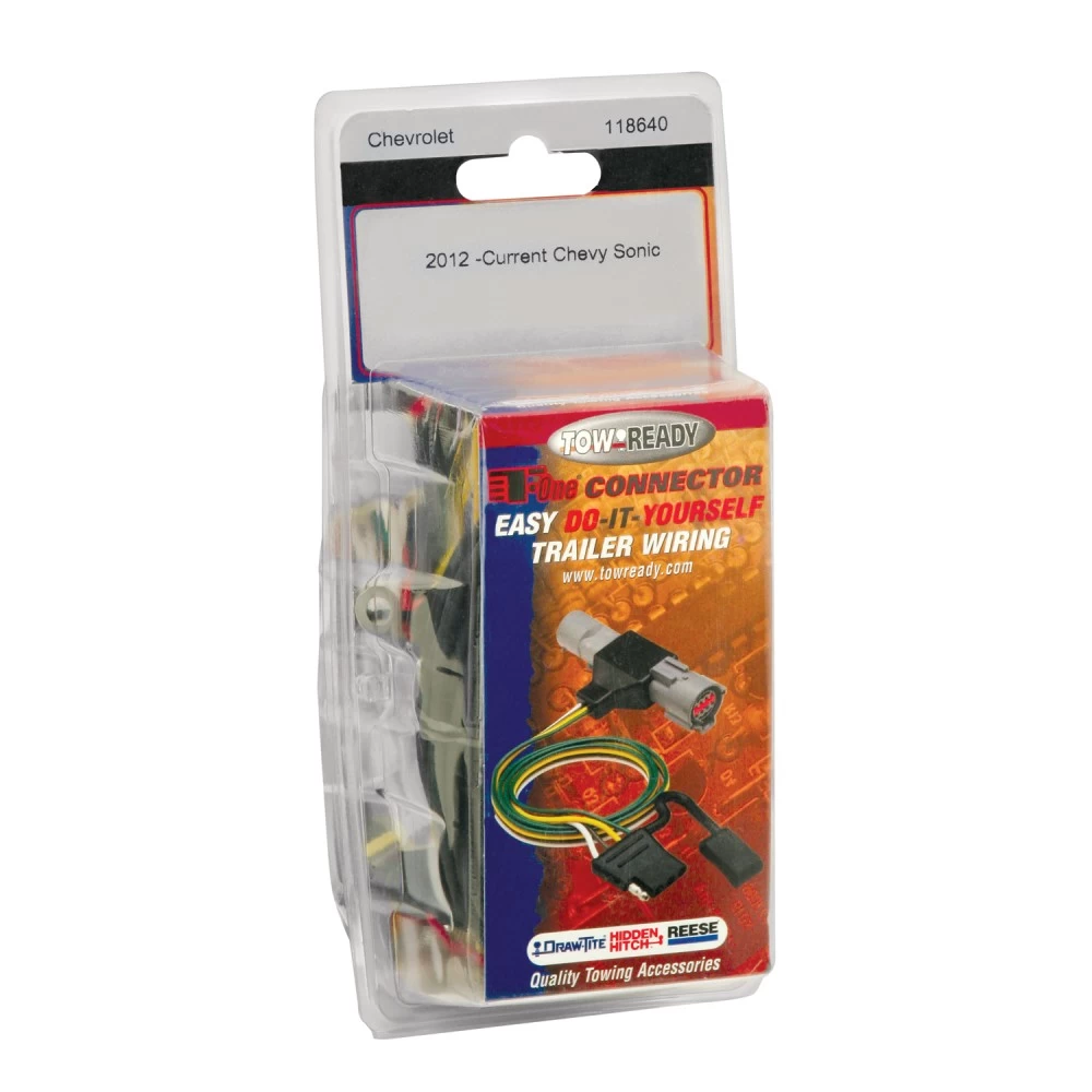 Trailer Tow Hitch For 12-19 Chevrolet Sonic Hatchback w/ Wiring Harness Kit