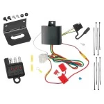 Trailer Wiring and Bracket w/ Light Tester For 13-15 Honda Crosstour Plug & Play 4-Flat Harness