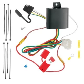 Trailer Wiring and Bracket w/ Light Tester For 13-15 Honda Crosstour Plug & Play 4-Flat Harness