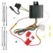 Trailer Wiring and Bracket w/ Light Tester For 13-15 Honda Crosstour Plug & Play 4-Flat Harness