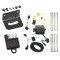 Trailer Wiring and Bracket w/ Light Tester For 12-15 VW Passat 15-21 Golf 4-Flat Harness Plug Play