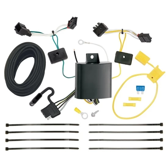 118646 2015 2016 2017 2018 2019 2020 2021 2022 15 16 17 18 19 20 21 22 Volkswagen Golf Except Sportwagen Models Tekonsha Trailer Wiring Harness Trailer Wiring Harness Kit For 15-22 Volkswagen Golf 12-19 VW Passat