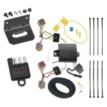 Trailer Wiring and Bracket and Light Tester For 16-18 Volvo V60 2015 Mid-Year 4-Flat Harness Plug Play