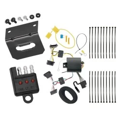 Trailer Wiring and Bracket w/ Light Tester For 07-13 Mercedes Freightliner Dodge Sprinter 2500 3500 Plug & Play 4-Flat Harness