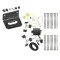 Trailer Wiring and Bracket For 07-13 Mercedes Freightliner Dodge Sprinter 2500 3500 4-Flat Harness Plug Play