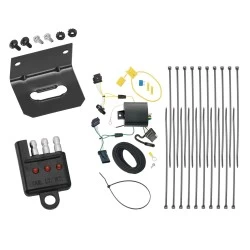 Trailer Wiring and Bracket w/ Light Tester For 15-23 Jeep Renegade Plug & Play 4-Flat Harness