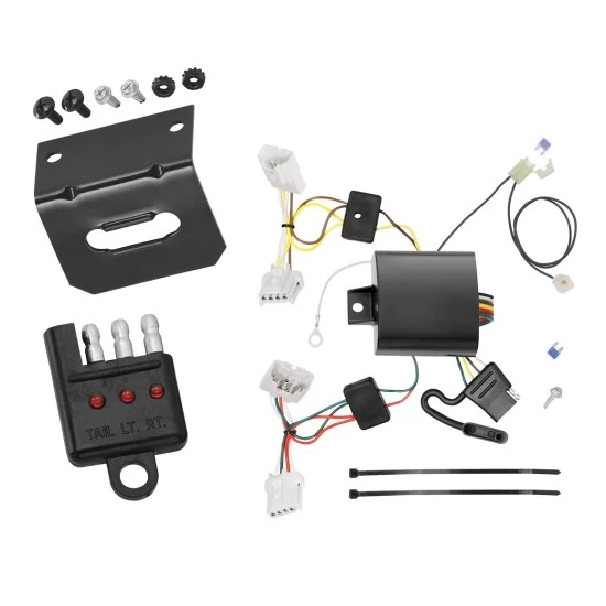 Plug and Play T-One Wiring Harness Connector 4-Flat Mounting Bracket4-Flat Car End Tester w/ LED Display 118653 118144 20114 Tekonsha Trailer Wiring and Bracket Light Tester 09-14 Nissan Murano Except CrossCabriolet Plug Play 4-Flat Harness 09 10 11 12 13 Trailer Wiring and Bracket w/ Light Tester For 09-14 Nissan Murano Except CrossCabriolet Plug & Play 4-Flat Harness