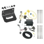 Trailer Wiring and Bracket For 13-16 Chevy Trax 17-22 w/o LED Taillights 4-Flat Harness Plug Play